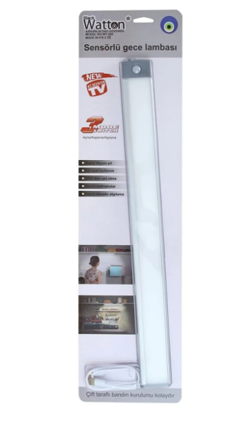 Sensörlü Şarjlı Dolap Lambası WT-288