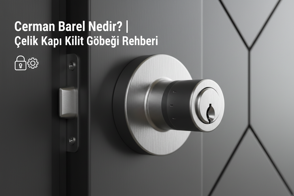 Cerman Barel Nedir? | Çelik Kapı Kilit Göbeği Rehberi