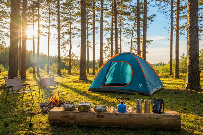 Kamp Yaparken Neler Gereklidir? CERPA FİXİO EKO Kamp Seti FK1013 ile Başlangıç Rehberi