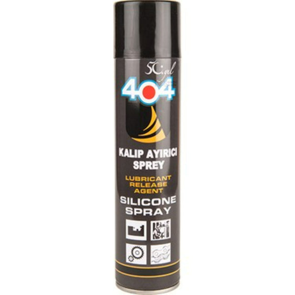 404 Kalıp Ayırıcı Sprey 400 ML | Silikon Bazlı Profesyonel Kalıp Ayırıcı
