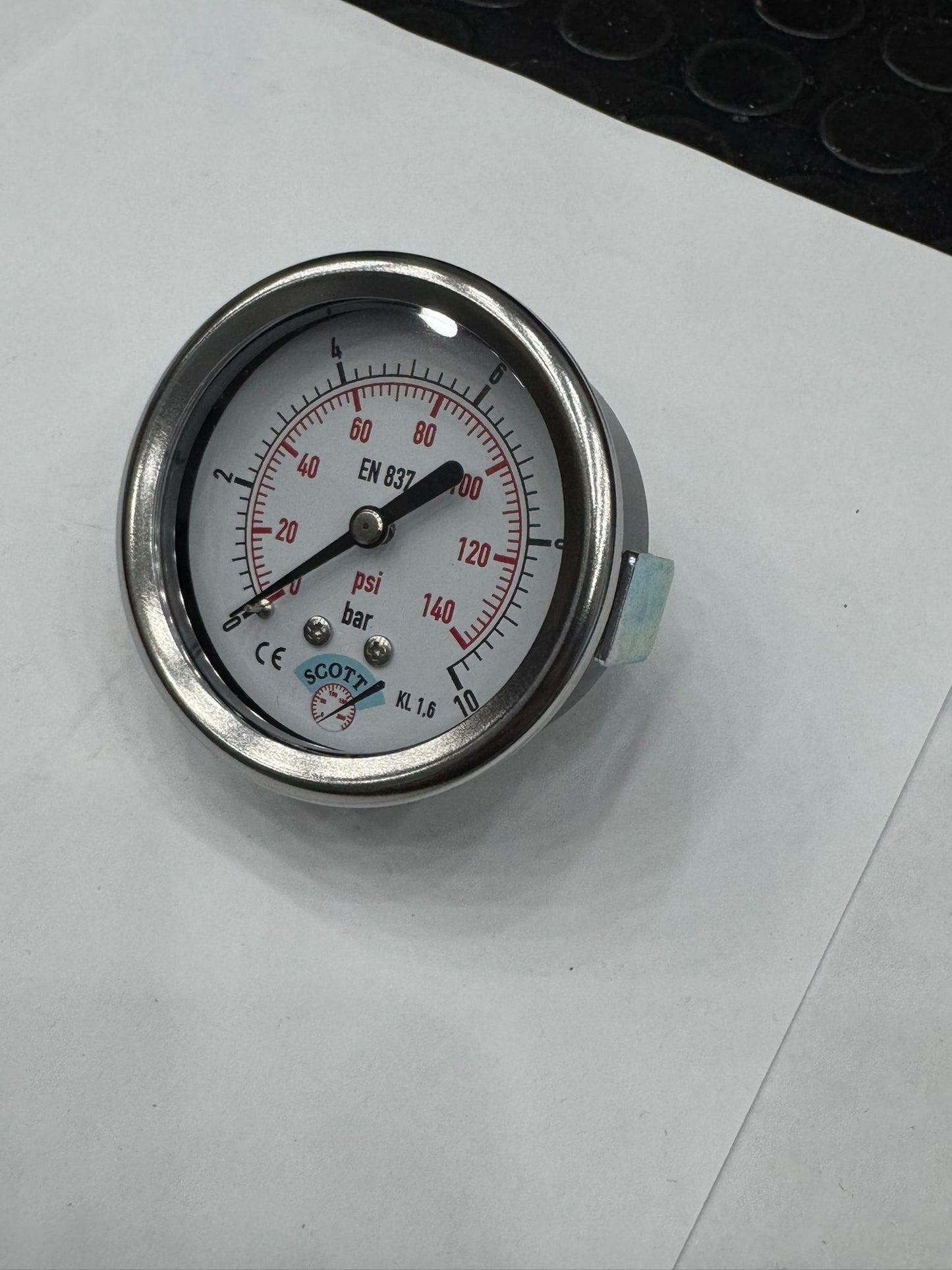 50 mm 1/4 Manometre  Arkadan Bağlantılı Panotip 304 Paslanmaz Çelik Pirinç