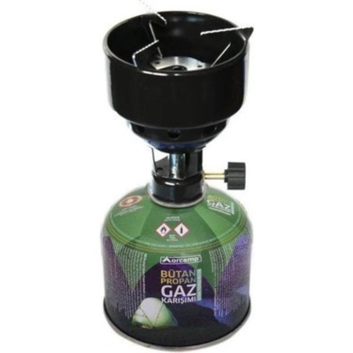 ORCAMP SİBOPLU NARGİLE OCAK+230GR TÜP (NO-192-230) KAMP
