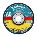 KARBOSAN Flap Disk AO Kırmızı 115x22 40 Kum | Taşlama Zımpara Diski