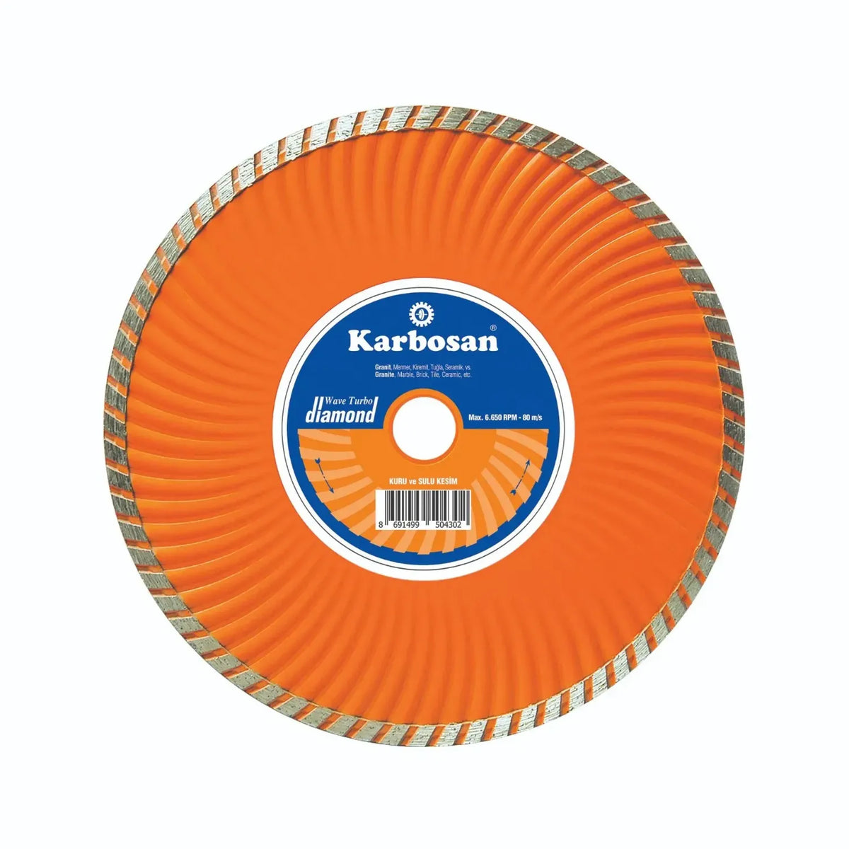 KARBOSAN TURBO KANALLI ELMAS KES.230x2.6 (950430)