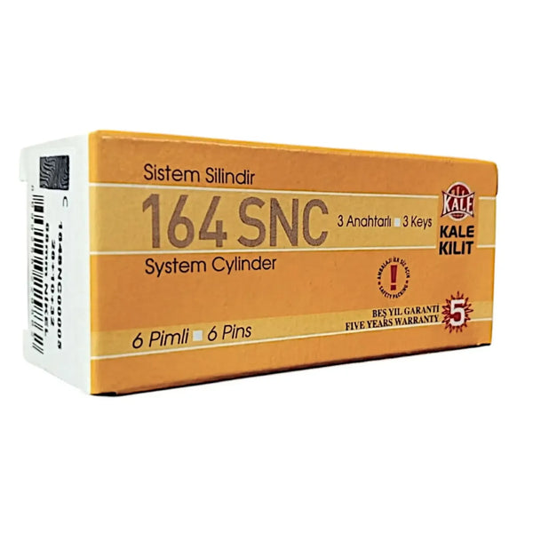 Kale Sistem Barel 164SNC 68 mm Saten | Güvenli Kilit