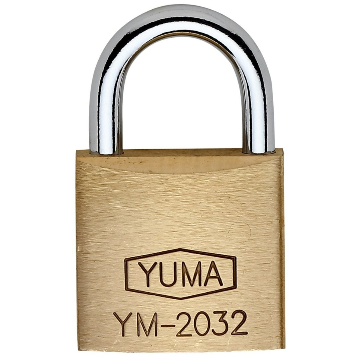YUMA Pirinç Asma Kilit 32 mm YM-2032 | Küçük Boy Güvenlik Kilidi
