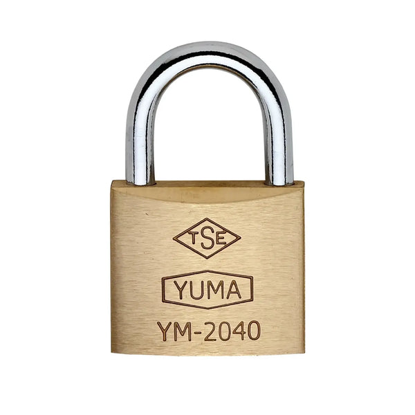 YUMA Pirinç Asma Kilit 40 mm YM-2040 | Dayanıklı Güvenlik Kilidi