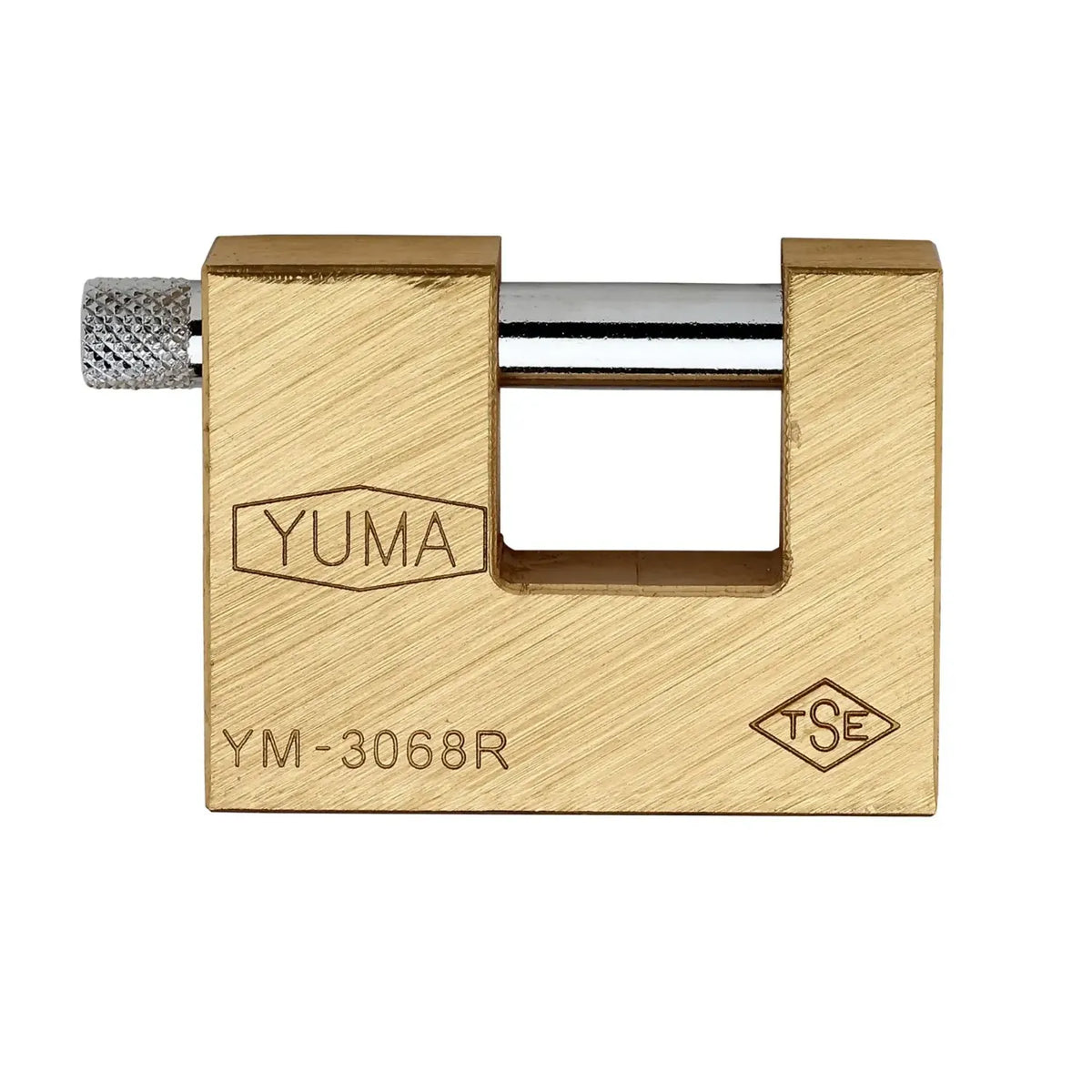 YUMA Kayar Milli Asma Kilit 68 mm | Pirinç Güvenlik Kilidi YM-3068