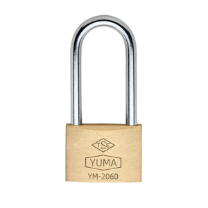 YUMA Uzun Asma Kilit 60 mm YM-2060L | Pirinç Güçlü Kilit