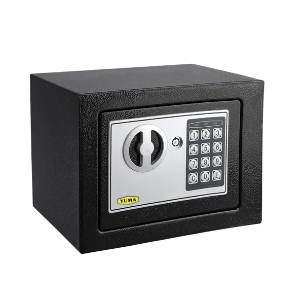 YUMA YM-800 Mini Boy Para Kasası 170x230x170 | Elektronik Şifreli Çelik Kasa