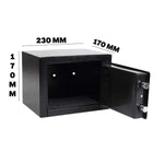 YUMA YM-800 Mini Boy Para Kasası 170x230x170 | Elektronik Şifreli Çelik Kasa