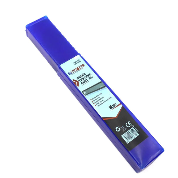 BAYTEC Demir Testere Ağzı 300 mm | Metal Kesme Bıçağı