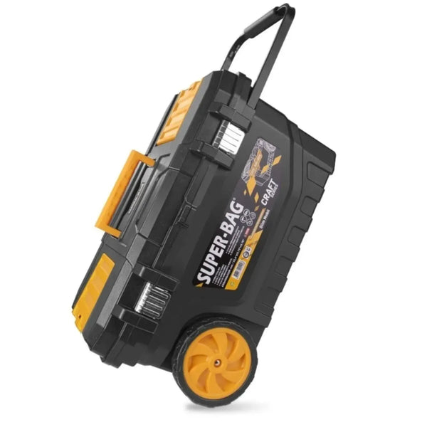 SUPER BAG ASR-4024 Slim Mobil Tekerlekli Takım Çantası | Profesyonel Mobil Alet Çantası