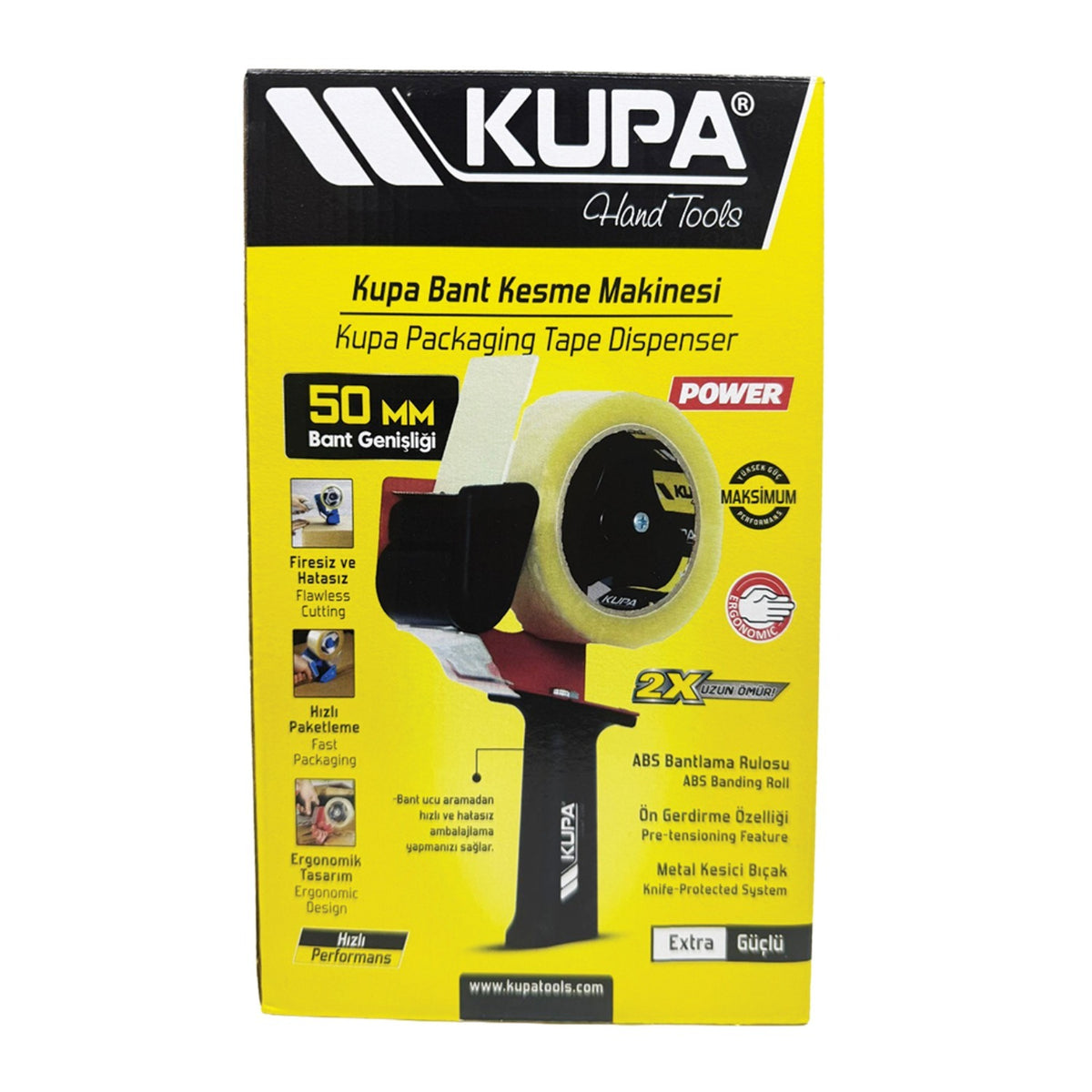 KUPA KUP8058 KOLİ BANDI KESME MAKİNESİ