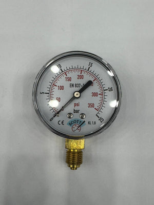 SCOTT 63 mm Kuru Tip Manometre 1/4