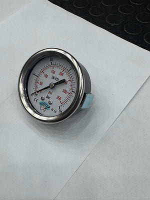 SCOTT 100 mm Panotip Manometre 1/2" Arkadan Bağlantılı | 0–25 bar