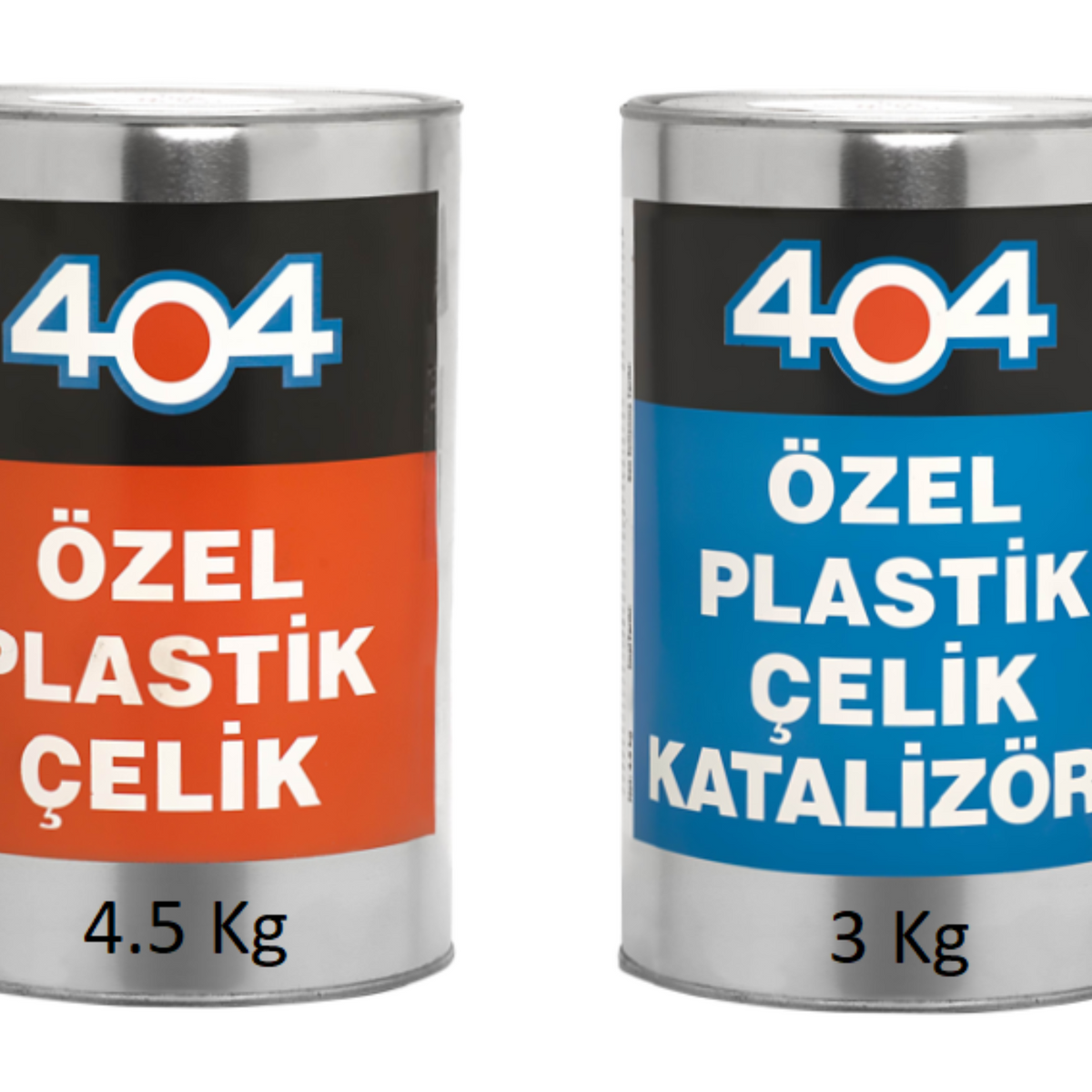 404 PLS.VE ÇELİK KATALİZÖR 3 KG+REÇİNE İNCE 4.5 KG