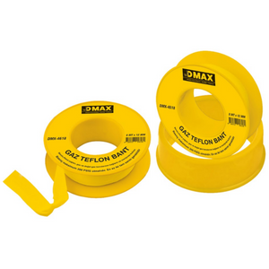 DMAX DMX4618 DOĞALGAZ TEFLON BANT 8 MT X12 MM