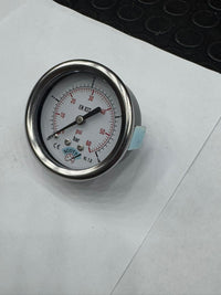 50 mm 1/4 Manometre  Arkadan Bağlantılı Panotip 304 Paslanmaz Çelik Pirinç