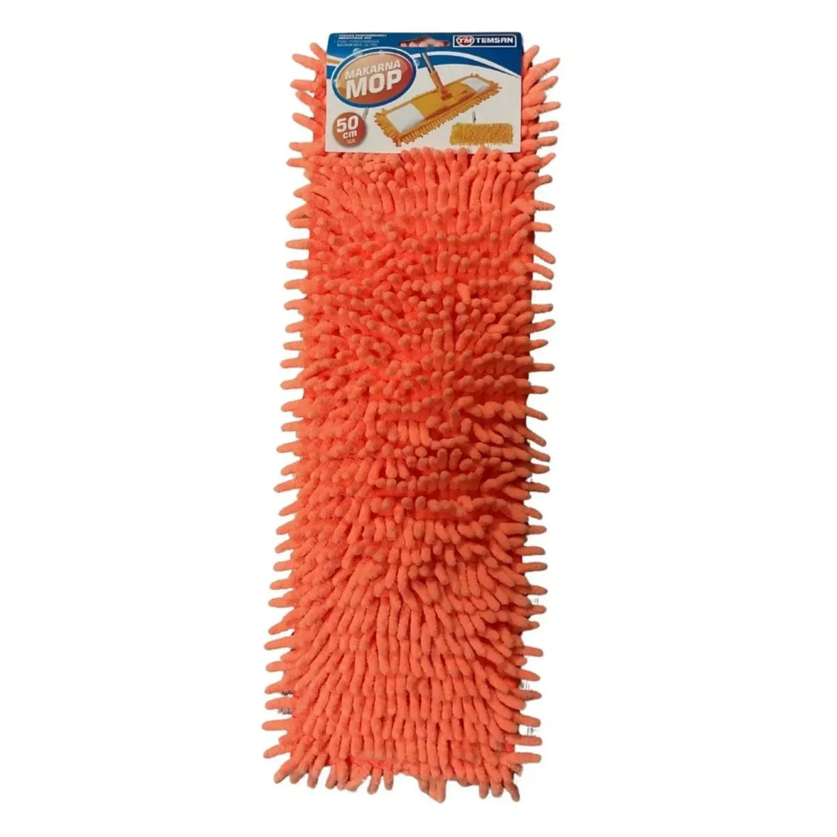 TEMSAN Makarna Mop 50 CM TM-483 | Geniş Alan Profesyonel Yer Temizleme Mop