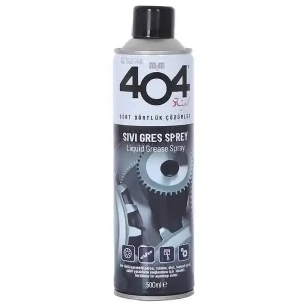 404 Sıvı Gres 400 ML | Çok Amaçlı Yağlayıcı Sprey