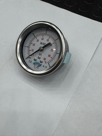 100 mm 1/2 Manometre Arkadan Panotip 304 Paslanmaz Çelik Pirinç