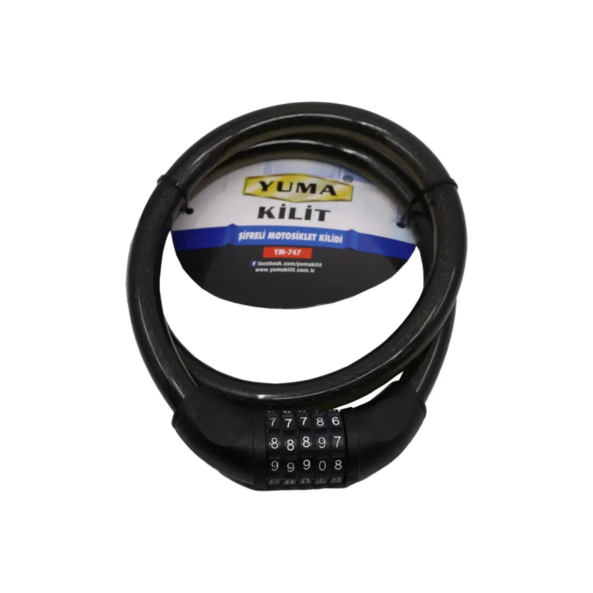 YUMA MOTORBİSİKLET KLD. ŞİFRELİ 20X120 CM YM-747