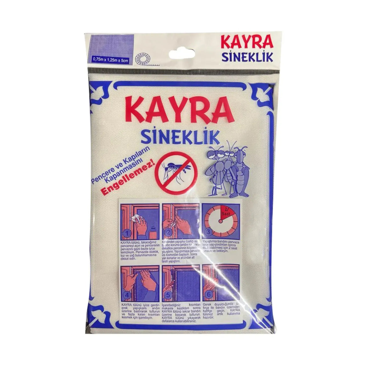 KAYRA SİNEKLİK BÜYÜK 130x150