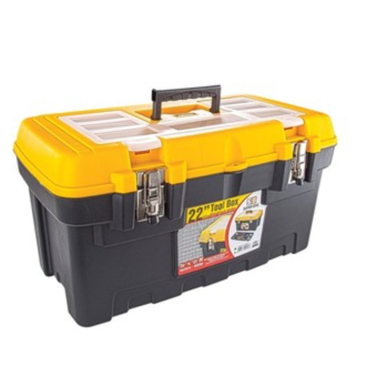 SUPER BAG ASR-2078 Metal Kilitli Takım Çantası 22 İnç | Büyük Boy Profesyonel Takım Çantası