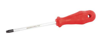 İZELTAŞ Delikli Torx® Uçlu Tornavida 5x125 mm TR27 | Profesyonel Tornavida