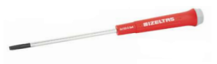 İZELTAŞ Elektronikçi Tip (Klemens) Düz Uçlu Tornavida 4x80 mm | Elektronikçi El Aleti