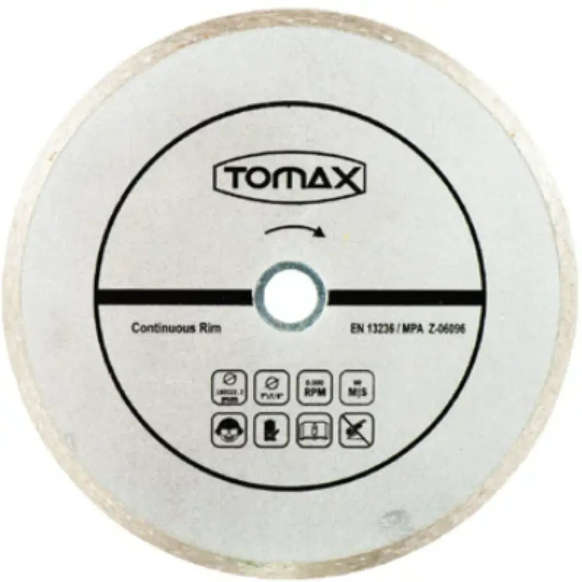 TOMAX SÜREKLİ ELMAS KESİCİ 115x2.0x22