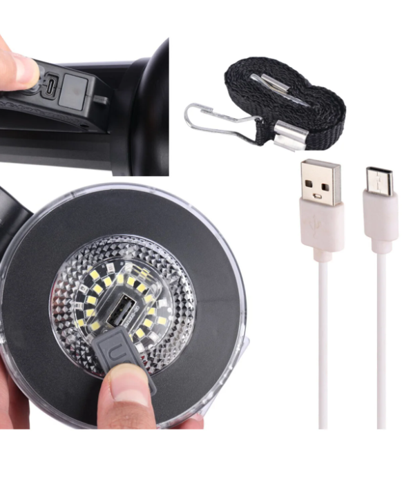 GT Led Taşınabilir Güneş Solar Ledli Fener WT-415