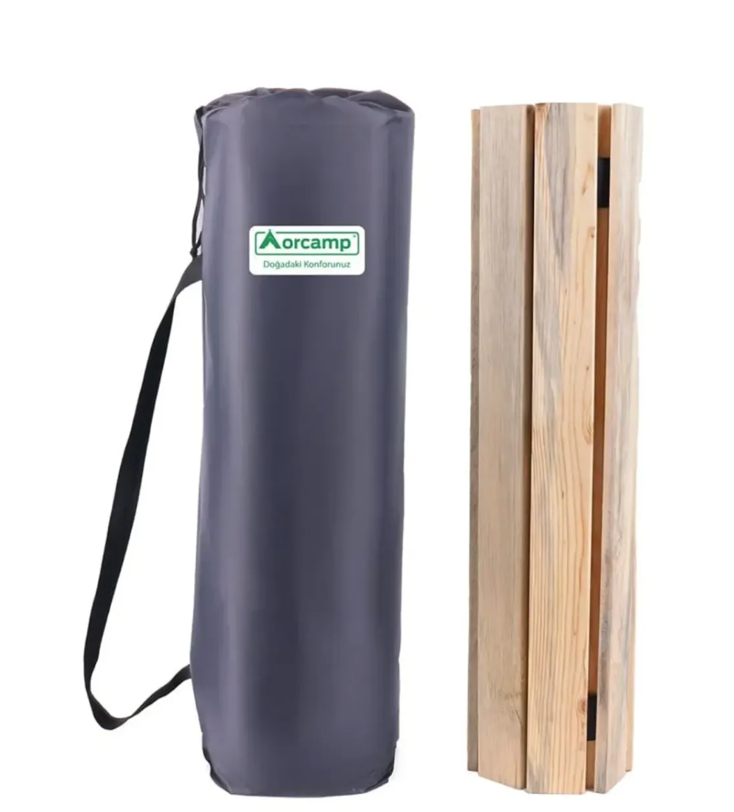 Orcamp Ahşap Kamp Masası | Katlanabilir Outdoor Masa