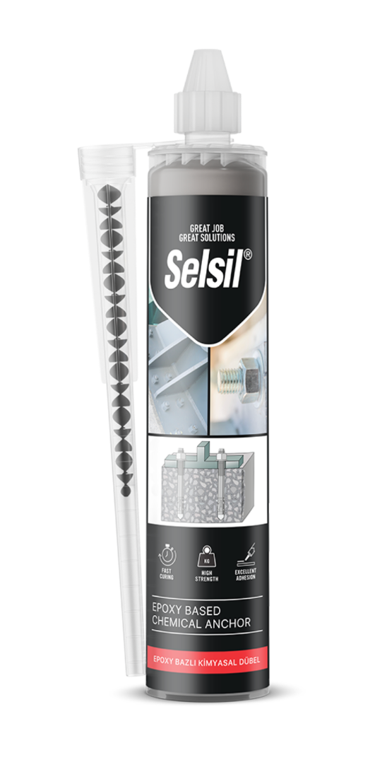 SELSİL 2K Epoxy Bazlı Kimyasal Dübel | Yüksek Mukavemetli Ankraj ve Sabitleme Sistemi