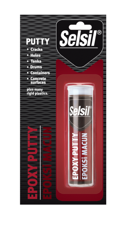 SELSİL Çok Amaçlı Epoxy Macunu | Güçlü Tamir, Dolgu ve Yapıştırıcı