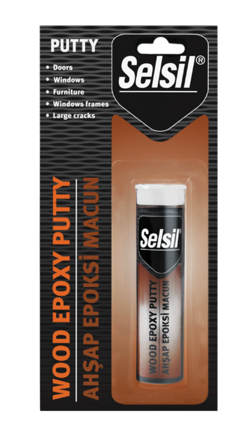 SELSİL Ahşap Epoxy Macunu | Güçlü Ahşap Tamir ve Dolgu Macunu