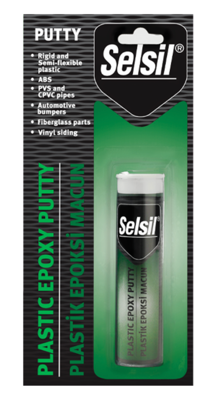 SELSİL Plastik Epoxy Macunu | Güçlü Plastik Tamir ve Dolgu Macunu