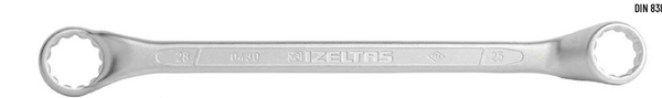 İZELTAŞ Yıldız İki Ağız Anahtar 30x36 mm | Profesyonel El Aleti