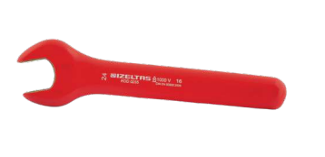 İZELTAŞ Süper İzole Çatal Bir Ağız Anahtar 13 mm | Yalıtımlı El Aleti