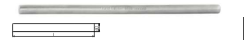 İZELTAŞ Bijon Anahtar Mili (Tommy Bar) 18x630 mm | Profesyonel El Aleti