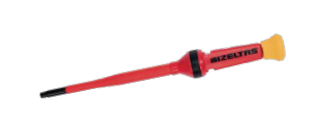 İZELTAŞ 1000V İzoleli Elektro Slim Torx® Uçlu Tornavida 4,5x100 mm T20 | Yalıtımlı El Aleti