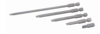 İZELTAŞ Düz Bits Uç 0,6x4,5 - 100 mm | Bits Uç