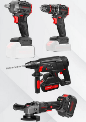 SPECCO Black Spark BS20V-001SET Kömürsüz Akülü 4’lü Set