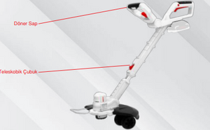 SPECCO SP20V-5056S Akülü Kenar Kesme 30 cm Solo