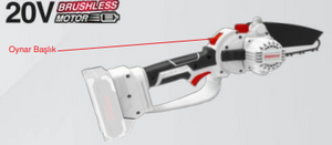 SPECCO SP20V-5055S Akülü El Testeresi Solo 20V