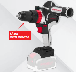 SPECCO SP20V-4041S Akülü Darbeli Matkap Solo 20V
