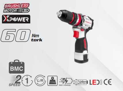 SPECCO SP16V-4016 Akülü Darbeli Matkap & Vidalama 16 V
