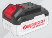 SPECCO SP20V-4006 Li-ion Batarya 20V 4.0Ah