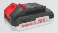 SPECCO SP20V-4005 Li-ion Batarya 20V 2.0Ah